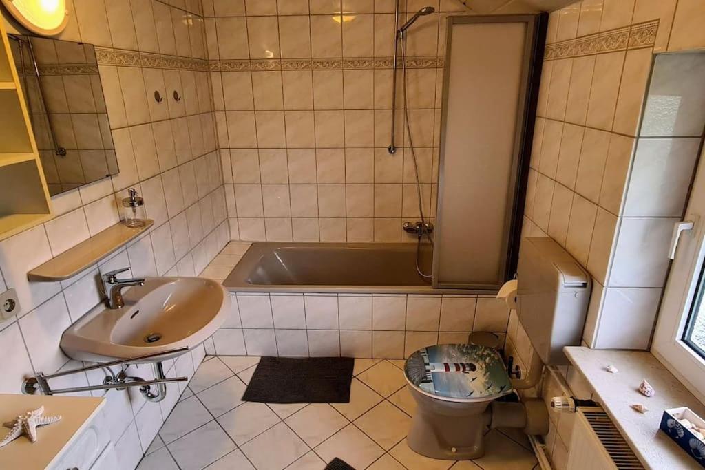 Ferienwohnung Malte Nordleda Exterior foto